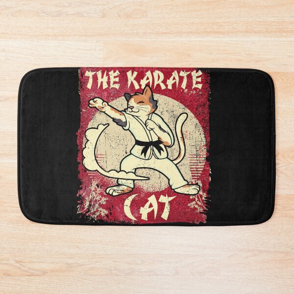 Item preview, The Karate Cat designed and sold by MackenzieBin.
