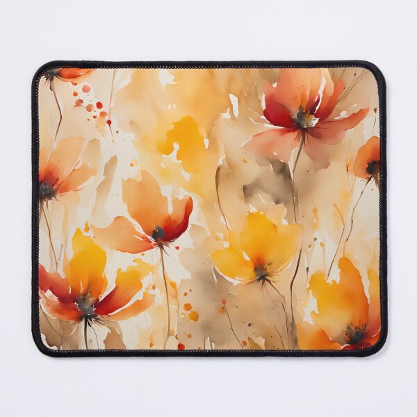 Item preview, Elegant Florals Pattern Romantic Autumn Colors, Fall Vibes, Pattern Watercolor designed and sold by KolorellaS.