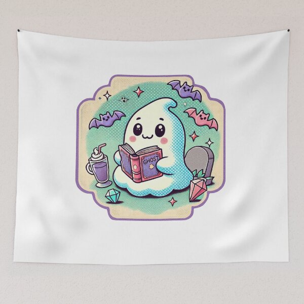 Item preview, Ghost Reading Time designed and sold by Eolithic.