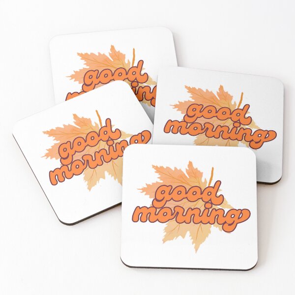 Item preview, Good Morning Leaf Design SolaAndSoli designed and sold by SolaAndSoli.