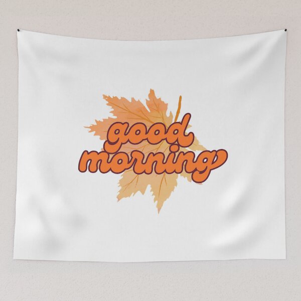Item preview, Good Morning Leaf Design SolaAndSoli designed and sold by SolaAndSoli.