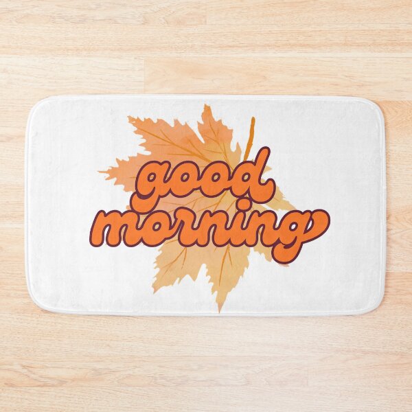 Item preview, Good Morning Leaf Design SolaAndSoli designed and sold by SolaAndSoli.