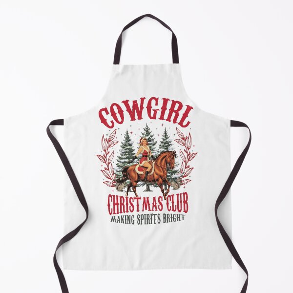 Item preview, Cowgirl Western Christmas Club designed and sold by vintagearttee.