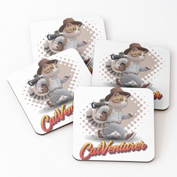 Item preview, Catventurer - Exploring cat - Cat tastie - Meow tastic designed and sold by JansenGS.