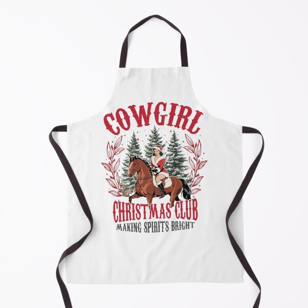 Item preview, Cowgirl Western Christmas Club designed and sold by vintagearttee.