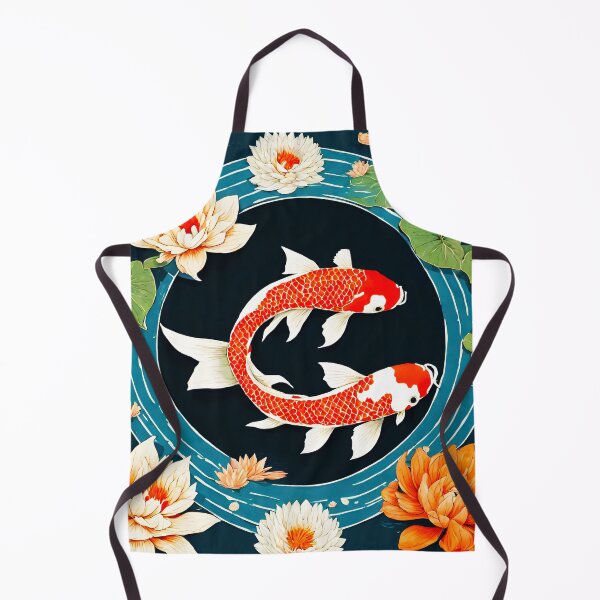 Item preview, Circling Koi Fish Blossom Oasis 3 designed and sold by Tom-Johnson.