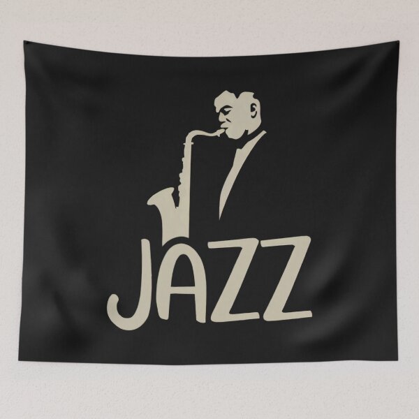Item preview, Jazz Saxophone Musician for Jazz Lovers  designed and sold by Anniko Art Studio.