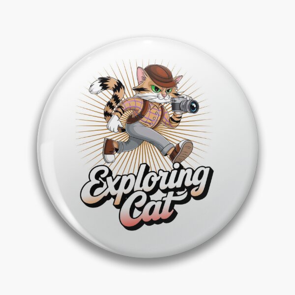 Item preview, Catventurer - Exploring cat - Cat tastie - Meow tastic designed and sold by JansenGS.