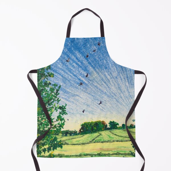 Item preview, Pigeons Over the Hayfield designed and sold by Catherine Holland.
