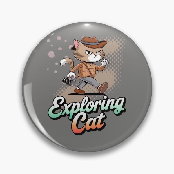 Item preview, Catventurer - Exploring cat - Cat tastie - Meow tastic designed and sold by JansenGS.
