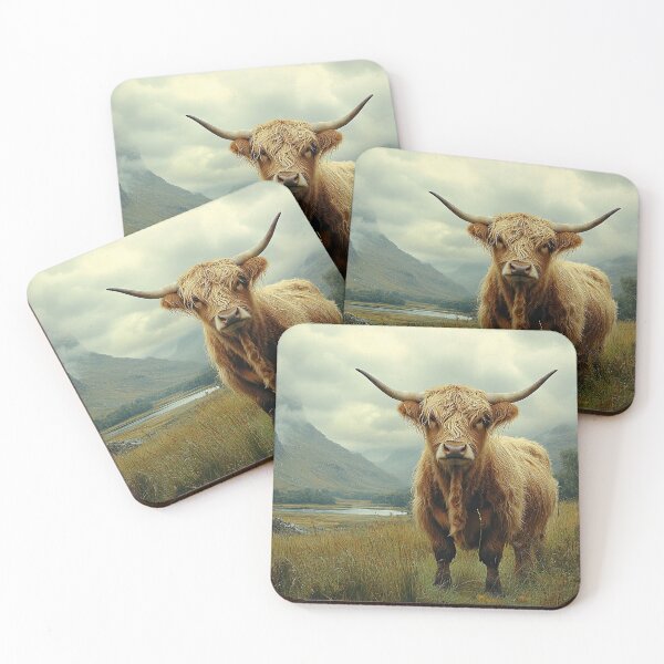 Item preview, Highland Cow Highland Cattle Cow Scottish Cattle Scottish Highlander designed and sold by ArtHouseNiklas.