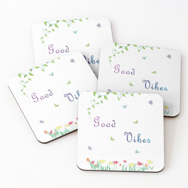 Item preview, Good vibes happy design designed and sold by Srisaranya.
