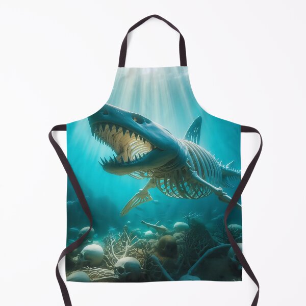 Item preview, Skeleton Shark Ocean Depths designed and sold by JavisSRDesign.