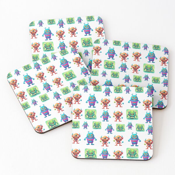 Item preview, Cute Monster Laughter Pattern 2 designed and sold by Tom-Johnson.