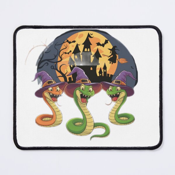 Item preview, funny halloween Snakes with a palace ,halloween Snakes ,halloween pumpkin,funny halloween,halloween illustration designed and sold by Expressions-Sel.