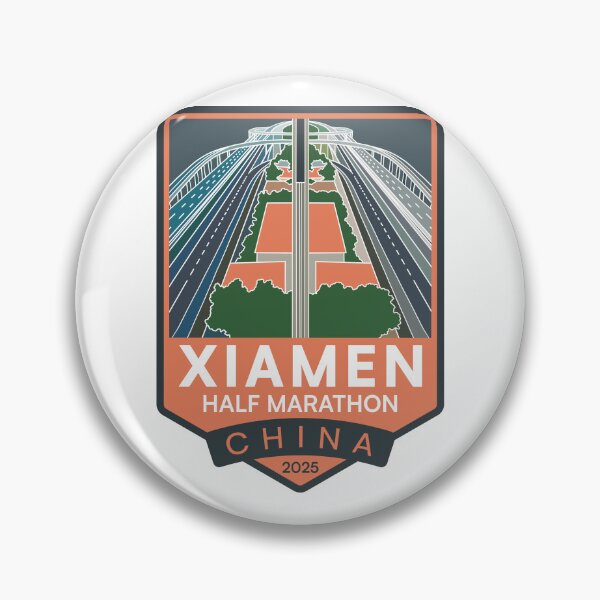 Item preview, Xiamen Half Marathon - 2025 - China designed and sold by Moritz Schwäble.