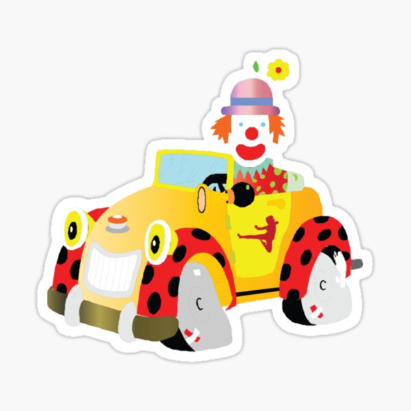Item preview, Clown Drives. designed and sold by BenO63.