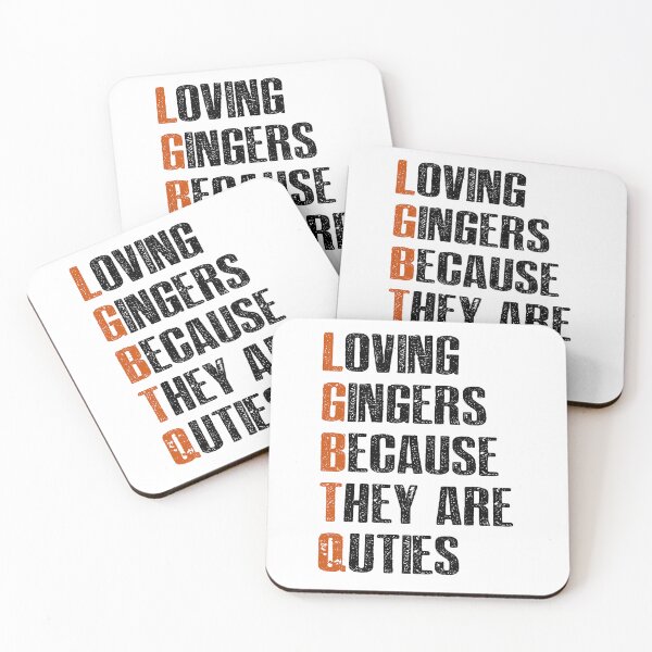 Item preview, Loving Gingers (Black Text) designed and sold by Doyler.