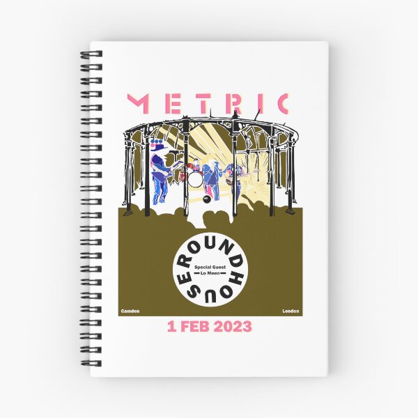 Item preview, Metric @ Roundhouse 2023 designed and sold by ArtWilder.