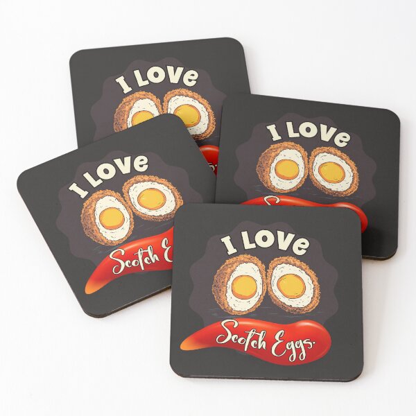 Item preview, I Love Scotch Eggs - Classic British Food Food Lover Gift designed and sold by KawaiiMotto.