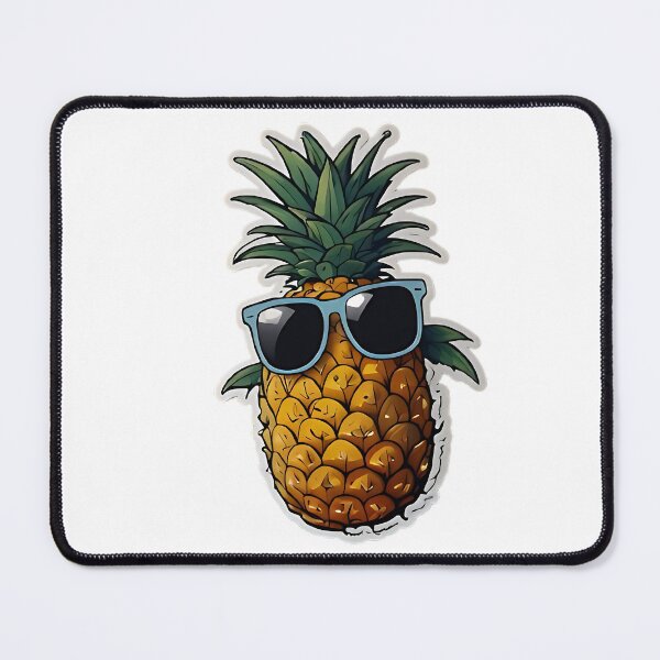 Item preview, pineapple wearing sunglasses designed and sold by FluffyPeels.