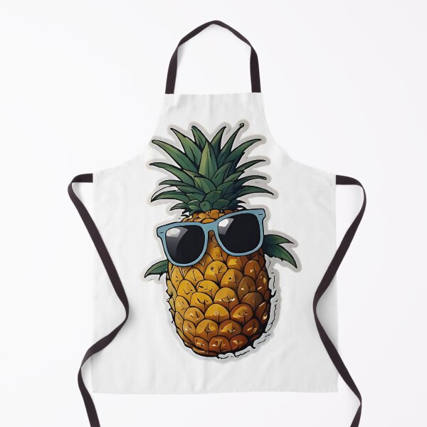 Item preview, pineapple wearing sunglasses designed and sold by FluffyPeels.