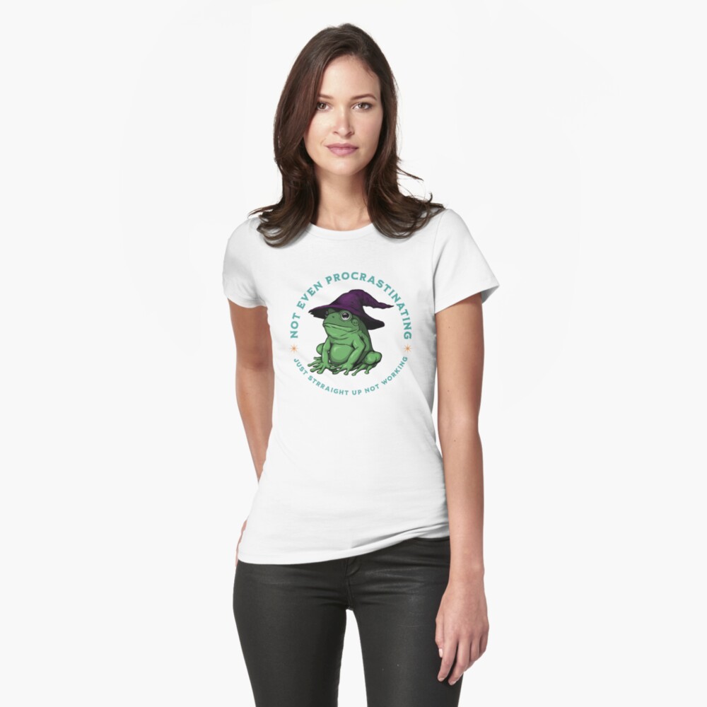 Item preview, Fitted T-Shirt designed and sold by leeleeandthebee.