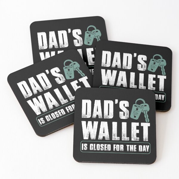Item preview, Dad's Wallet is Closed designed and sold by Jackson-Will.