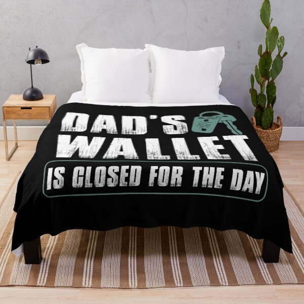 Item preview, Dad's Wallet is Closed designed and sold by Jackson-Will.