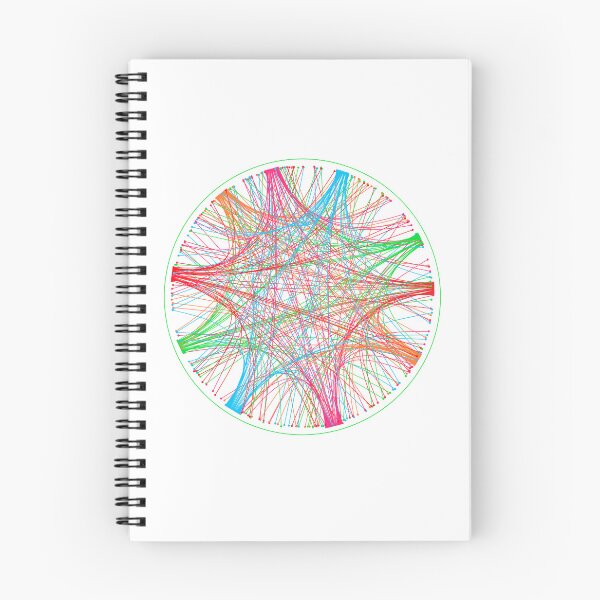 Item preview,  Colorful interconnected network of data nodes within a circular grid designed and sold by NataliArt66.