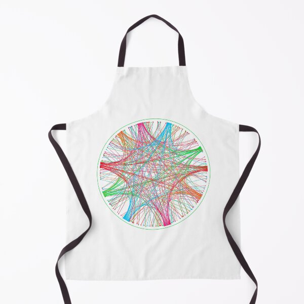 Item preview,  Colorful interconnected network of data nodes within a circular grid designed and sold by NataliArt66.