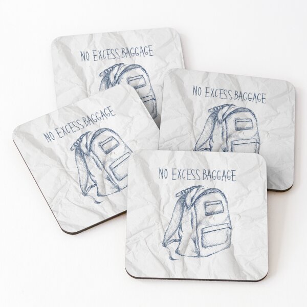 Item preview, No Excess Baggage Sketch designed and sold by Scrabbly Doodles.