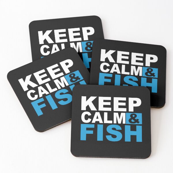 Item preview, Keep Calm & Fish designed and sold by Jackson-Will.