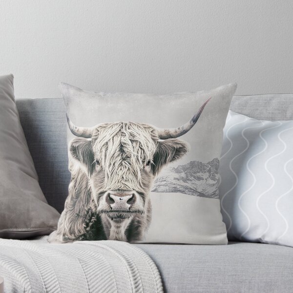 Aperçu de l'œuvre Vache des Highlands Vache des Highlands Bovins écossais Scottish Highlander créée et vendue par ArtHouseNiklas.
