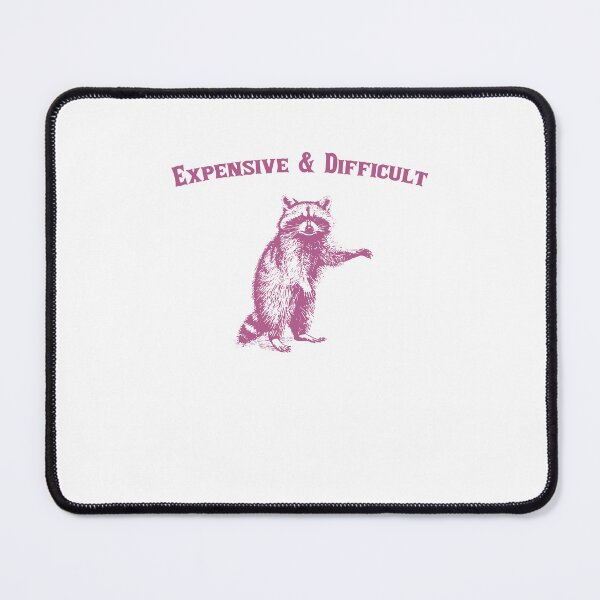 Item preview, Expensive And Difficult Raccoon Vintage designed and sold by LoveMingle.