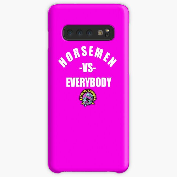 Electric Horsemen vs Everybody (white) Samsung Galaxy Snap Case