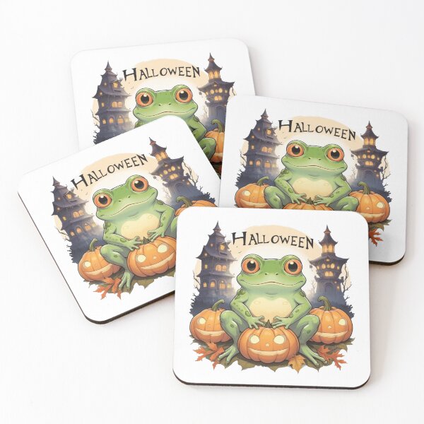 Item preview, Halloween Cartoon Frog designed and sold by Krieghorn.