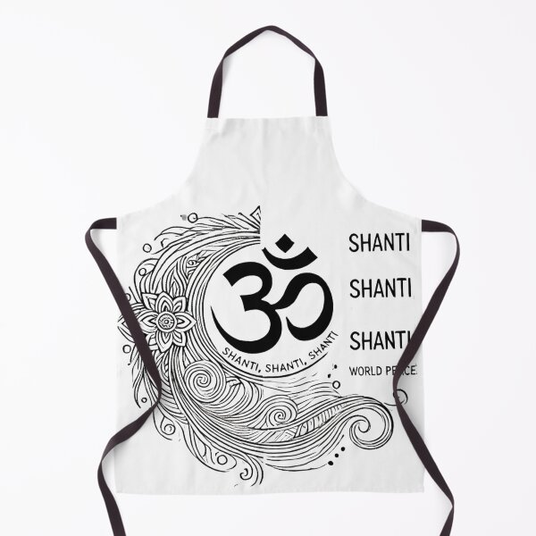 Item preview, Om Shanti Shanti Shanti - Peaceful Mandala Design for World Harmony designed and sold by raiseyourvibe1.