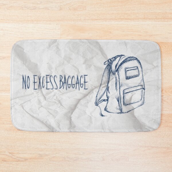 Item preview, No Excess Baggage Sketch designed and sold by Scrabbly Doodles.