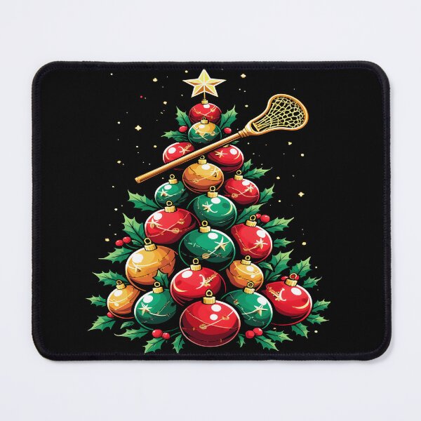 Item preview, Lacrosse Christmas Tree Ornament Sports Holiday designed and sold by lpsubcult.