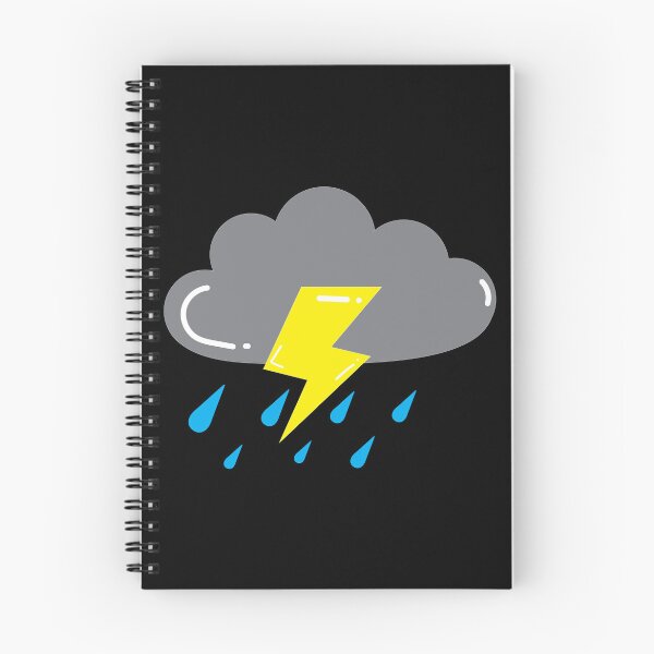 Item preview, Clouds lightning and water drops designed and sold by March Rider.