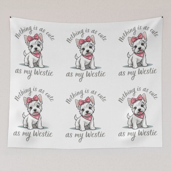 Item preview, Nothing is as cute as my Wetie - Cute Dog Lover Gift designed and sold by ToxiCool.