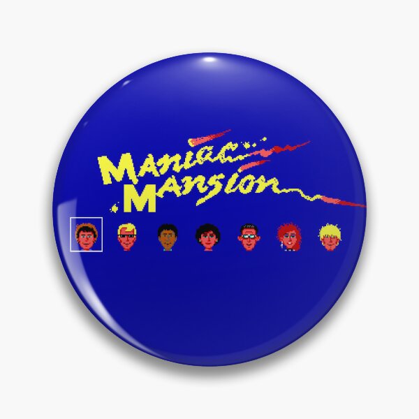Item preview, Maniac Mansion Deluxe Title Screen designed and sold by Retr0Tshirts.