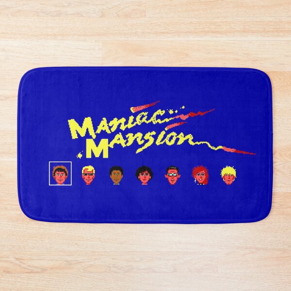 Item preview, Maniac Mansion Deluxe Title Screen designed and sold by Retr0Tshirts.