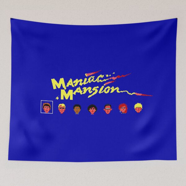 Item preview, Maniac Mansion Deluxe Title Screen designed and sold by Retr0Tshirts.