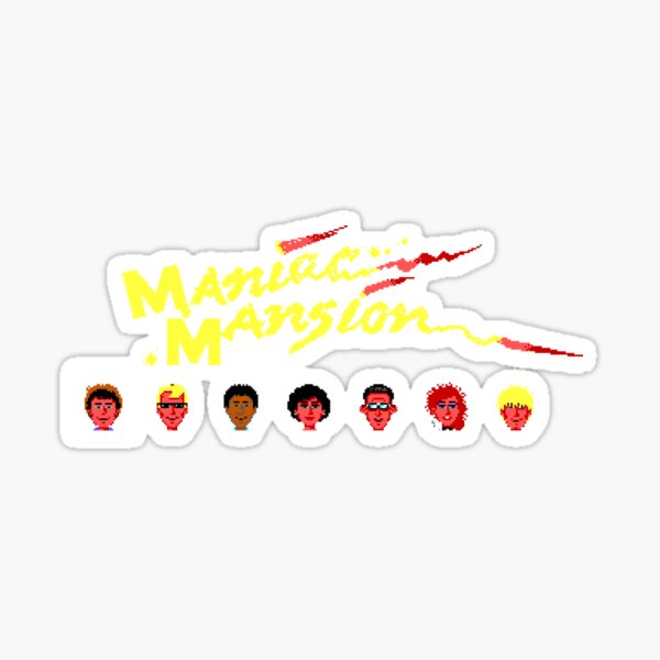 Item preview, Maniac Mansion Deluxe Title Screen designed and sold by Retr0Tshirts.