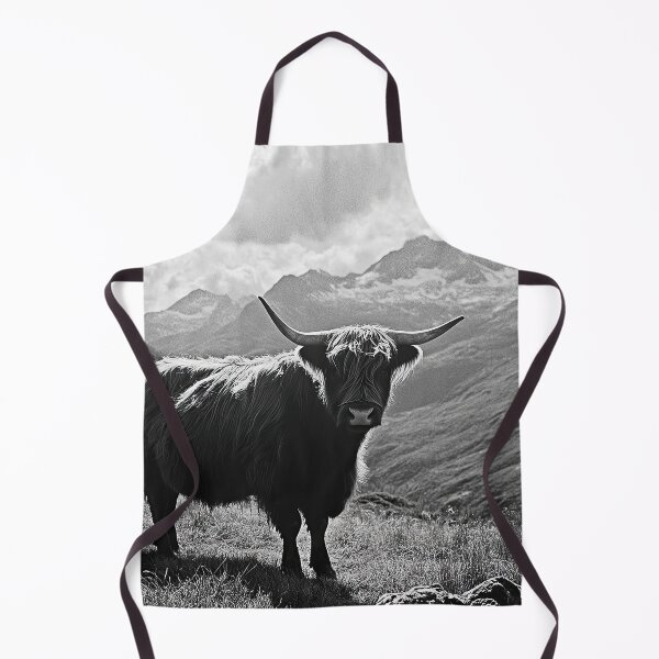 Item preview, Pride and Horn: The Majestic Highland Cow designed and sold by ArtHouseNiklas.