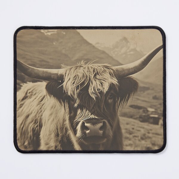 Item preview, Wild Beauty: The Untamed Highland Cow designed and sold by ArtHouseNiklas.