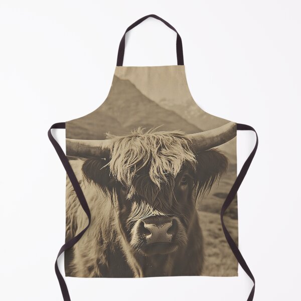 Item preview, Wild Beauty: The Untamed Highland Cow designed and sold by ArtHouseNiklas.