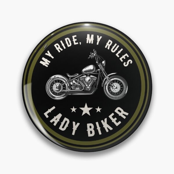 Item preview, My ride, my rules - Lady Biker designed and sold by MayaBoelaars.